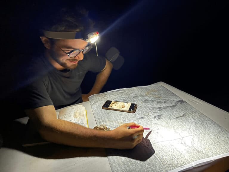 Activité sur le terrain
