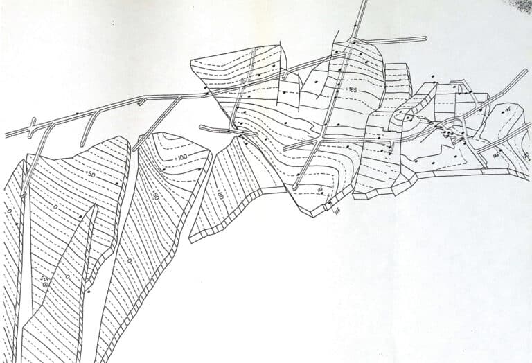 Figure 3D du gisement de Chessy